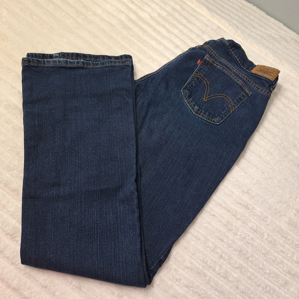 Levis 515 Bootcut Jeans Womens 10M Dark Wash Cowgirl Rodeo Ranch Festival
